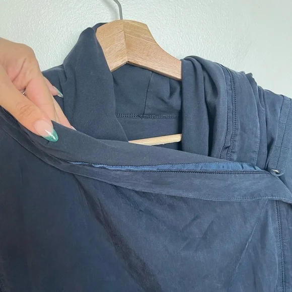 Lululemon Blissed Out Wrap Inkwell Blue Cardigan Wrap - Picture 13 of 16